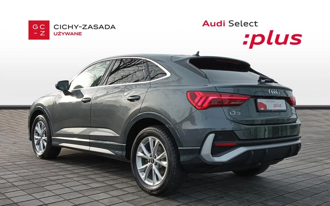 Audi Q3 Sportback cena 149900 przebieg: 54279, rok produkcji 2022 z Poznań małe 596